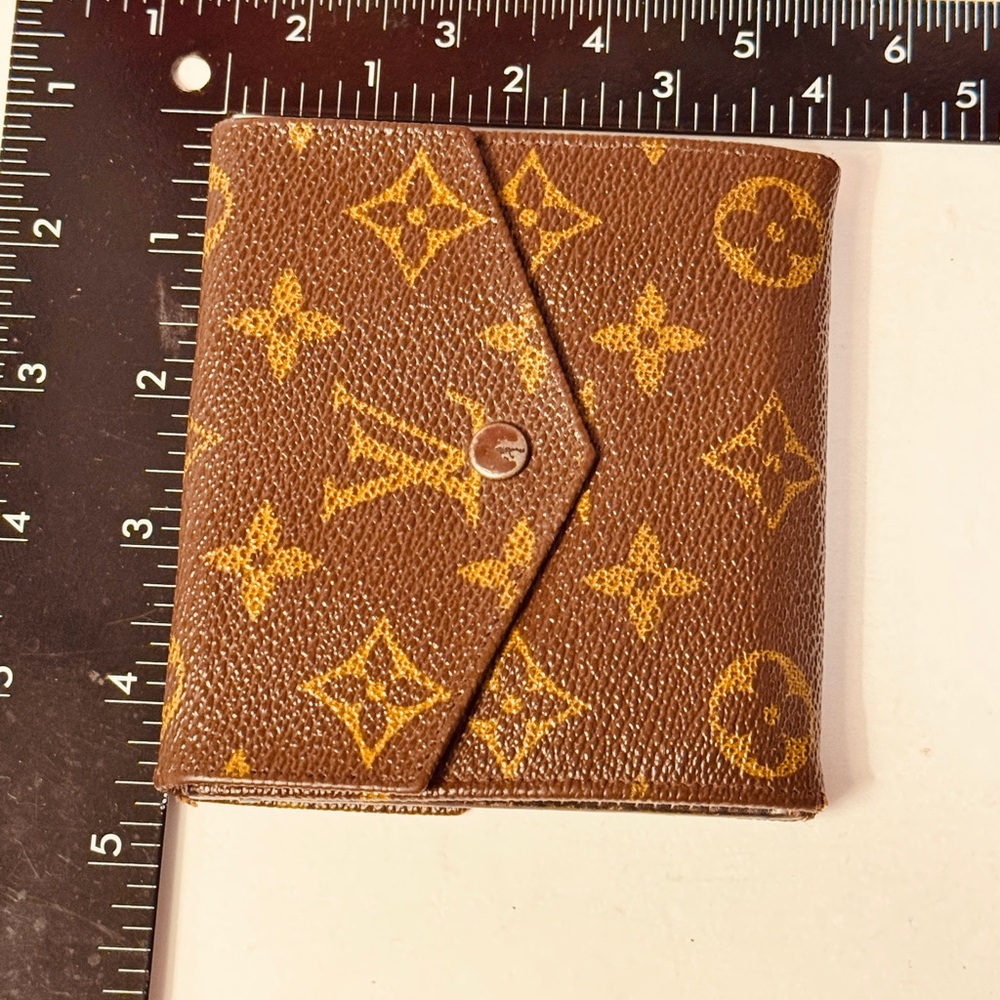 Louis Vuitton Elise Brown Monogram bifold Wallet - Picture 4 of 12